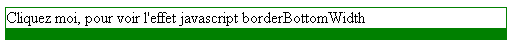 copie d'&eacute;cran de l'affichage de la propri&eacute;t&eacute; css borderBottomWidth