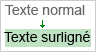 Texte surligné en Css