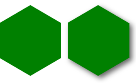 "Exemple de forme hexagonale en Css"