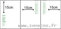 copie d'écran de l'affichage de la règle CSS @page{}